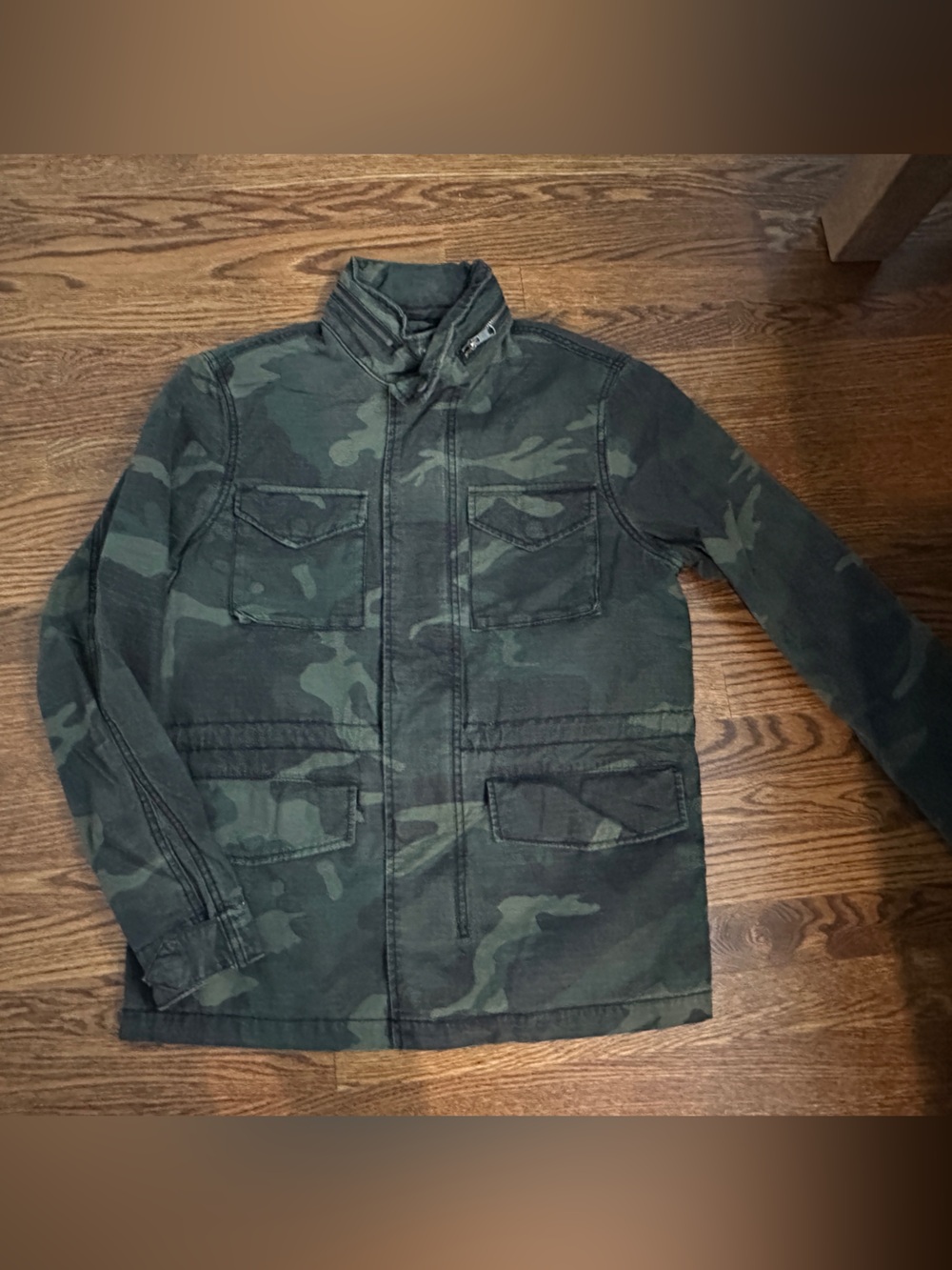 Old Navy Men's Camouflage Military field jacket m65 style